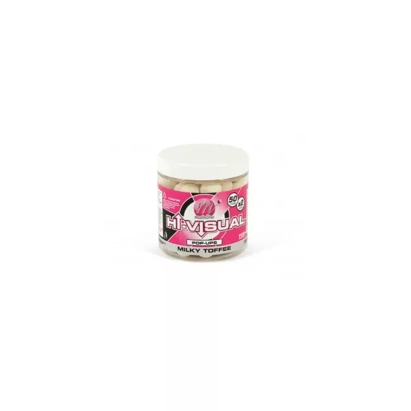 Mainline Pop-up-uri cu vizibilitate ridicată Milky Toffee 50 buc - nală pop-up pentru cârlig