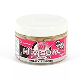   Mainline Mini pop-up-uri vizuale intense Toffee lăptos 10 mm - momeală de cârlig pop up
