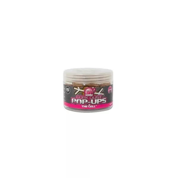 Mainline Cork Dust Pop Ups CellTM 15mm - boilies pop-up