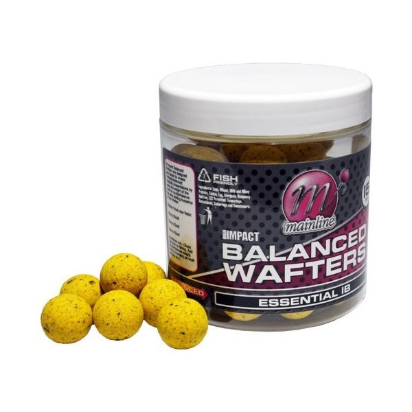 Mainline High Imp. Balanced Wafters Essential IB -12mm - boilie wafters