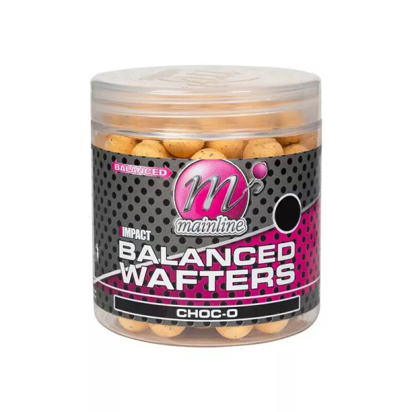 Mainline High Imp. Balanced Wafters Choc-O - 18mm - boilie wafters