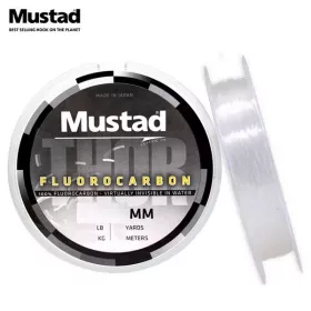 Mustad Thor FC Leader 30m 100lb Fir de Forfac Transparent