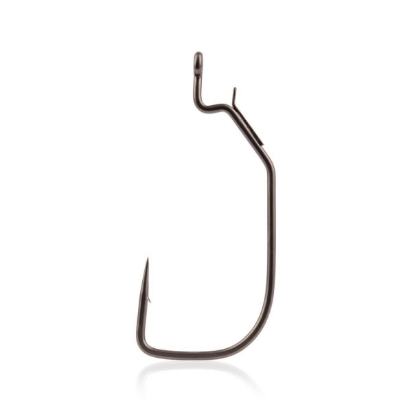 Mustad Alpha-Grip Assault Titanx 2/1 Cârlig Offset cu ochet și barbă 4 buc