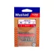 Mustad Ruthless Eyed 6/0 Cârlig cu ochi, cu barbă 5 buc