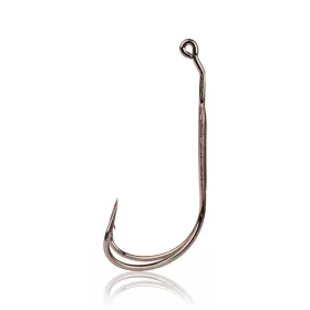   Mustad Frog Double Hook 2X Strong Black Nickel 4/1 Cârlig dublu 2 buc
