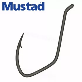   Mustad Ultra Np Single Catfish Black Nickel 1/0 7 bucăți Cârlig pentru somn cu ochet, cu barbă