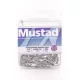 Mustad O'Shaughnessy Stainless Steel 4 Cârlig cu ochi, cu barbă 10 bucăți