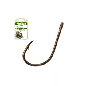Mustad Big Gun 1 Cârlig cu ochi, cu barbă 12 buc