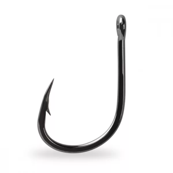 Mustad Iseama Twist Hook 5 10buc Cârlig de crap cu ochi, cu barbă