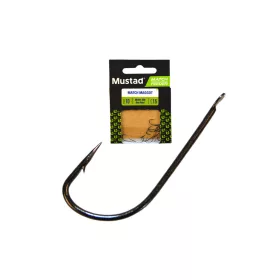   Mustad Ultra NP Match Maggot 18 Lapkás, Szakállas Horog 15db