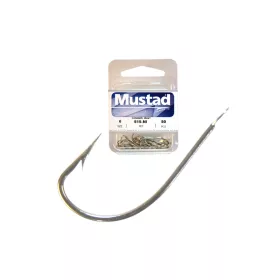 Mustad Crystal Nickel 2/0 Keszegező Horog 25db