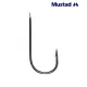 Mustad Ultra Np Wide Round Bend Match 12 10buc Cârlig de crap cu paletă, cu barbă