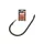 Mustad Carp Wide Gape 1 Füles, Szakállas Bojlis Horog 12db