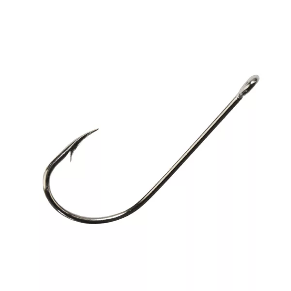 Mustad Long Shank Beak Nickel 1/0 Cârlig cu Ochi, cu Barbă 25buc