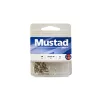 Mustad Long Shank Beak Nickel 1/0 Cârlig cu Ochi, cu Barbă 25buc