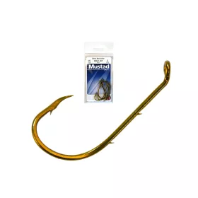   Mustad Beak Baitholder Bronz 10 Füles, Szakállas Süllőző Horog 10db