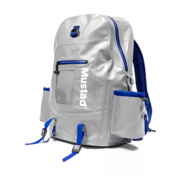 Mustad Daybreak Dry Traditional Back Pack 30l Rucsac impermeabil gri-albastru