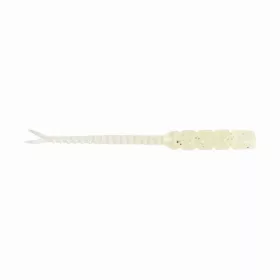   Mustad Aji Hellgramite 5,08cm White Luminous Momeală de plastic 12 buc