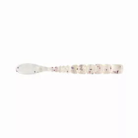   Mustad Aji Fish Tail 5,08cm Clear Purple Glitter Momeală de plastic 12 buc.