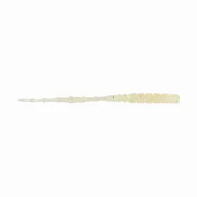   Mustad Aji Straight Tail 7,62cm White Luminous Naluci din plastic 12 buc