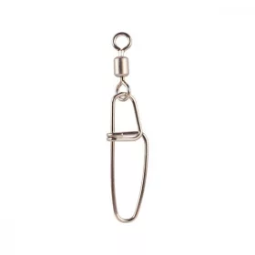 Mustad SS Rolling W/ Insurance Snap 8 10buc Vârteliță