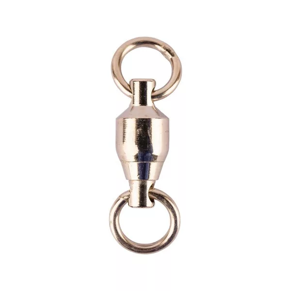 Mustad BB Swivel W/ Welded Rings 4 5 buc. Vârtelnita cu rulment