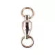 Mustad BB Swivel W/ Welded Rings 8 3 buc. Vârtelnita cu rulment