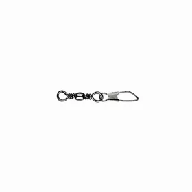  Mustad Vârtelniță butoi cu agrafă de siguranță 18×A0 10 buc