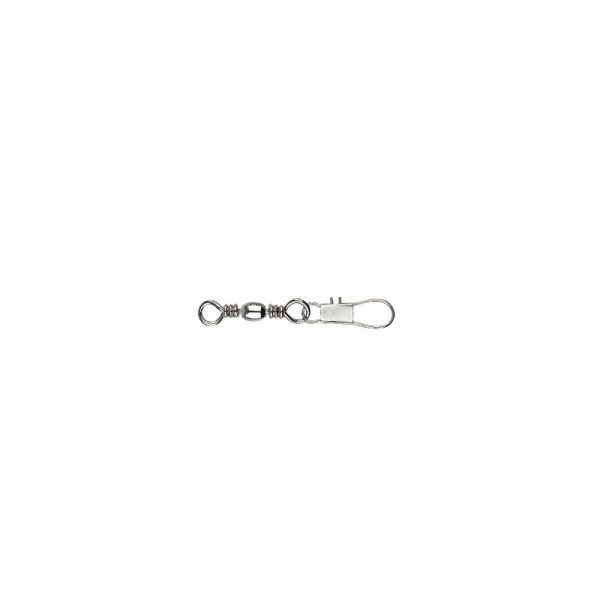 Mustad Barrel Swivel With Interlock Snap 7×B3 10 buc Agrafă rotativă