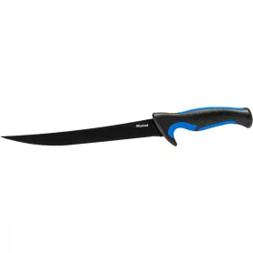 Mustad 22,86cm Cuțit de filetat cu dungi albastre