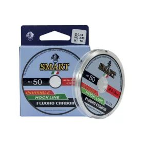 Maver Fluorocarbon Smart 50m 0,160mm Lider pentru răpitori