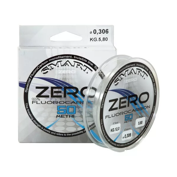 Maver Monofilo Zero Fluorocarbon 50m 0,135mm Lider