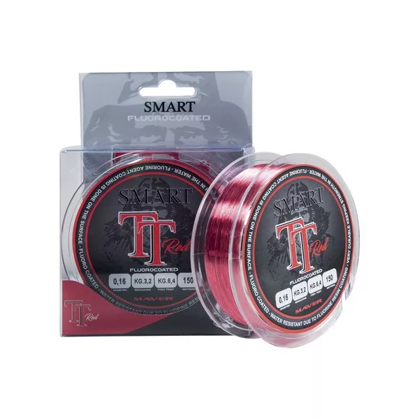 Maver Monof Tt Red Fluorine 150m 0,200mm fir principal monofilament