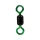 Maver Swivel MVR Dual Color Vârtelniță colorată 18 10buc