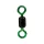 Maver Swivel MVR Dual Color Vârtelniță colorată 22 10buc