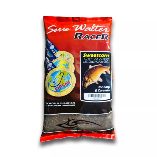Serie Walter SW Racer Sweet Corn Carp Black Amestec de nădire 1kg