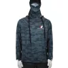 Major Craft Sun Protection Hoodie Gri Închis Hanorac cu Glugă Rezistent UV L