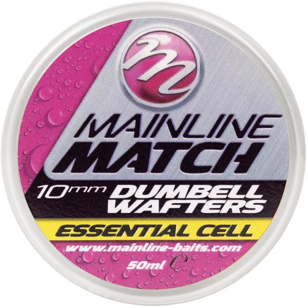 Mainline Match Dumbell Wafters Galben Essential Cell Momeală de cârlig 6mm 50ml