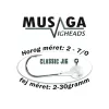 Musaga Classic 1 3gr Jig Fej 5db