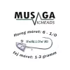 Musaga Swallow 4 2,0gr Jig Fej 4db