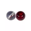 Fox Rage SP 6mm Clear and Red Glass Beads Mărgele de Sticlă