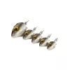 Fox Rage Slick Pelagic Heads Arkansas Shiner 25gr Cap de jig