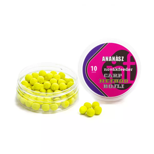 Novák Feeder 10mm Ananas Carp Method Bojli 25gr