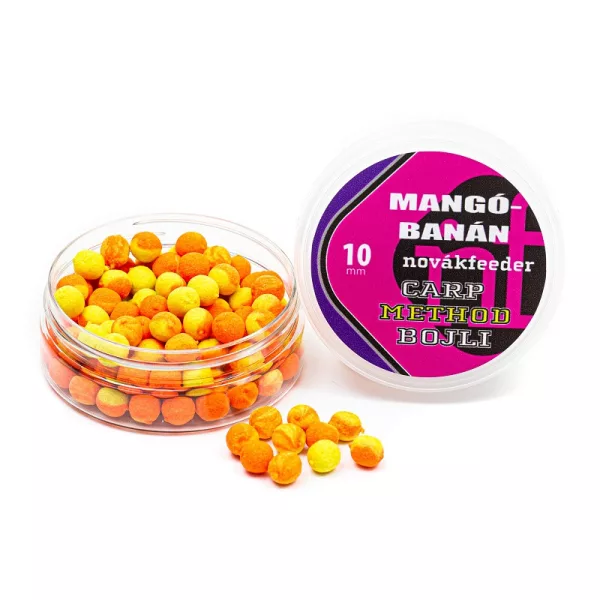 Novák Feeder 10mm Mango - Banană Carp Method Bojli 25gr