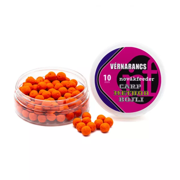 Novák Feeder 10mm Portocală roșie Carp Method Bojli