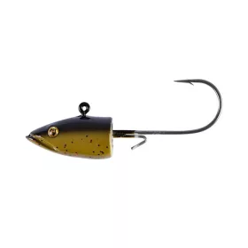Fox Rage Eel Head Green Pumpkin 3/0 Cap Jig 17gr 3db