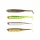 Fox Rage Mini Tiddler Mixed Colour Pack Loaded 7cm Momeală din plastic 4 buc