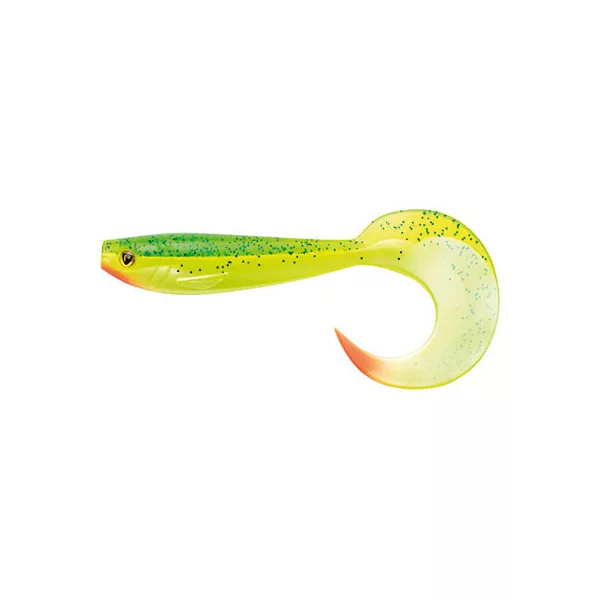Fox 	Rage Pro Grub 10cm UV Lemon Tiger pește de cauciuc