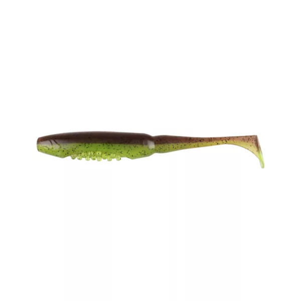 Fox Rage Scent Shads Bulk Green Pumpkin 9cm Nălucă de plastic