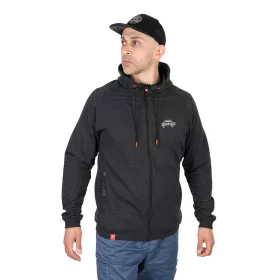 Fox Rage Voyager Hoody Dark Grey Hanorac cu fermoar S